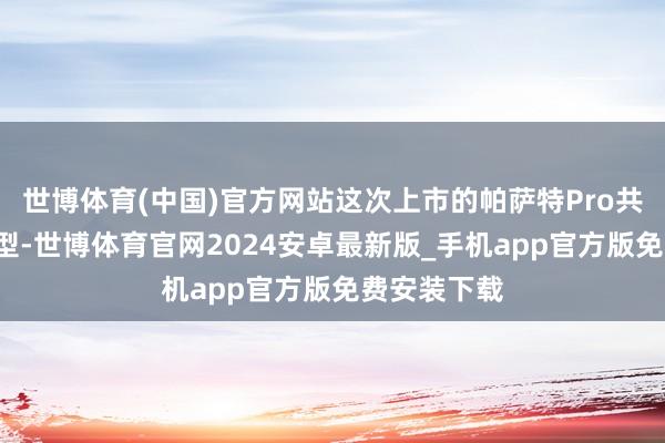 世博体育(中国)官方网站这次上市的帕萨特Pro共推出5款车型-世博体育官网2024安卓最新版_手机app官方版免费安装下载