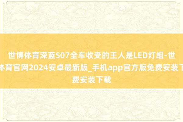 世博体育深蓝S07全车收受的王人是LED灯组-世博体育官网2024安卓最新版_手机app官方版免费安装下载